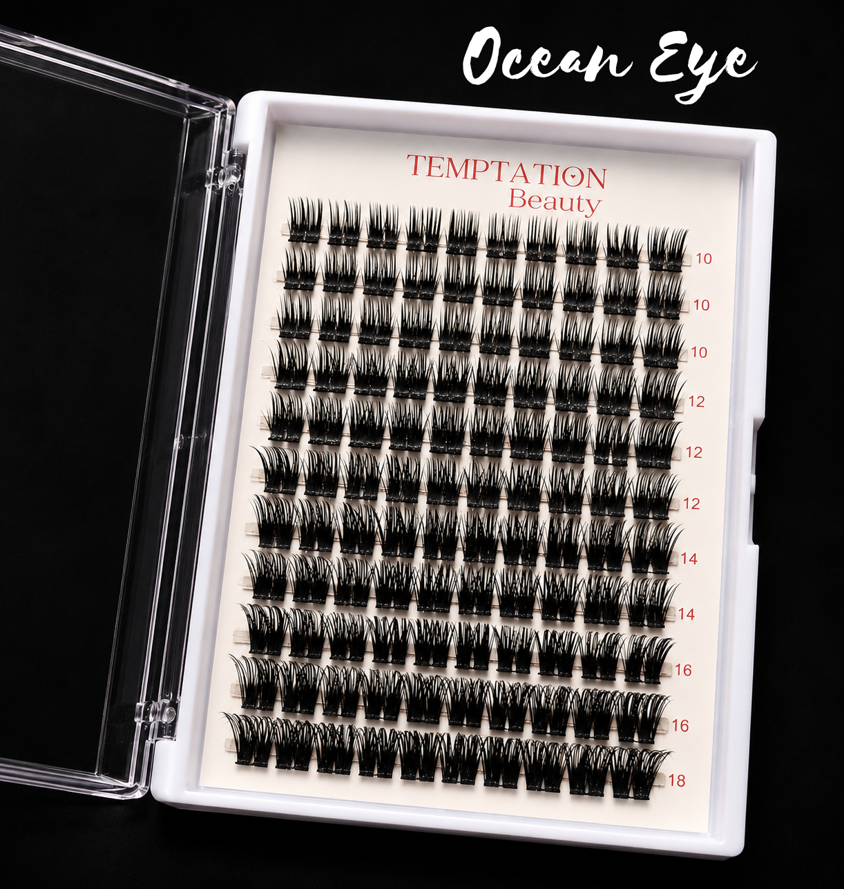 Ocean Eye Lash Cluster